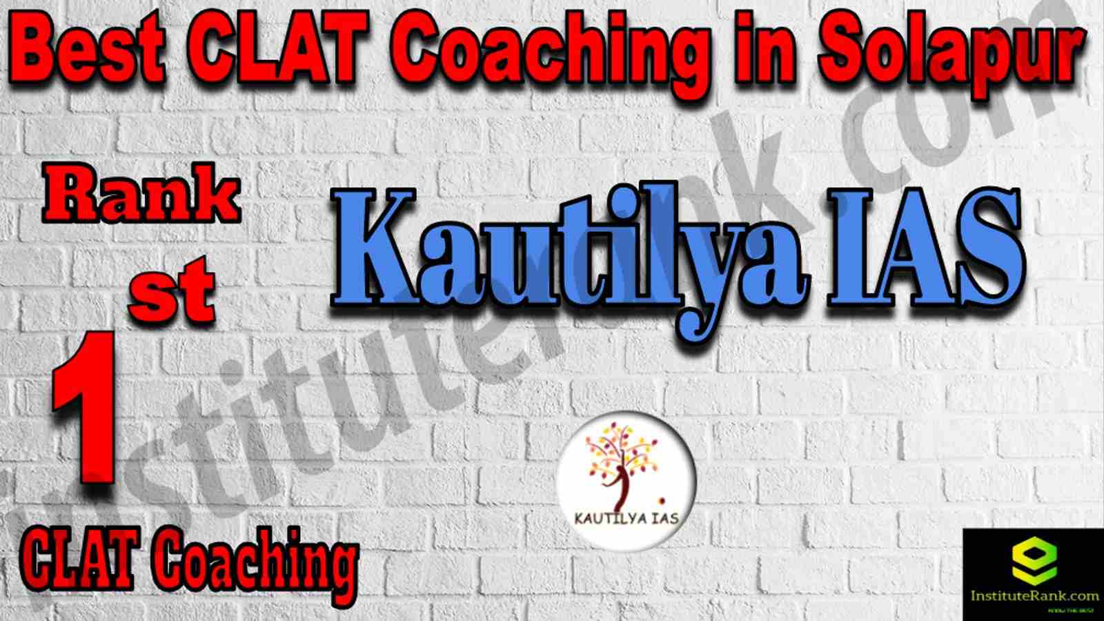 1st Best Clat Coaching in Solapur