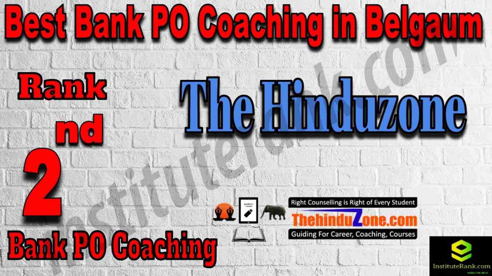 2nd Best Bank PO Coaching in Belgaum