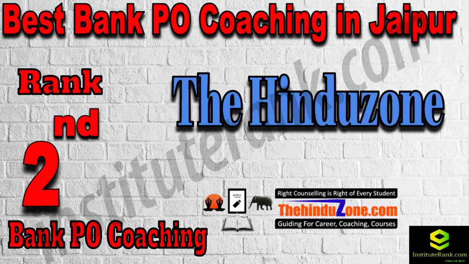 2nd Best Bank PO Coaching in Jaipur