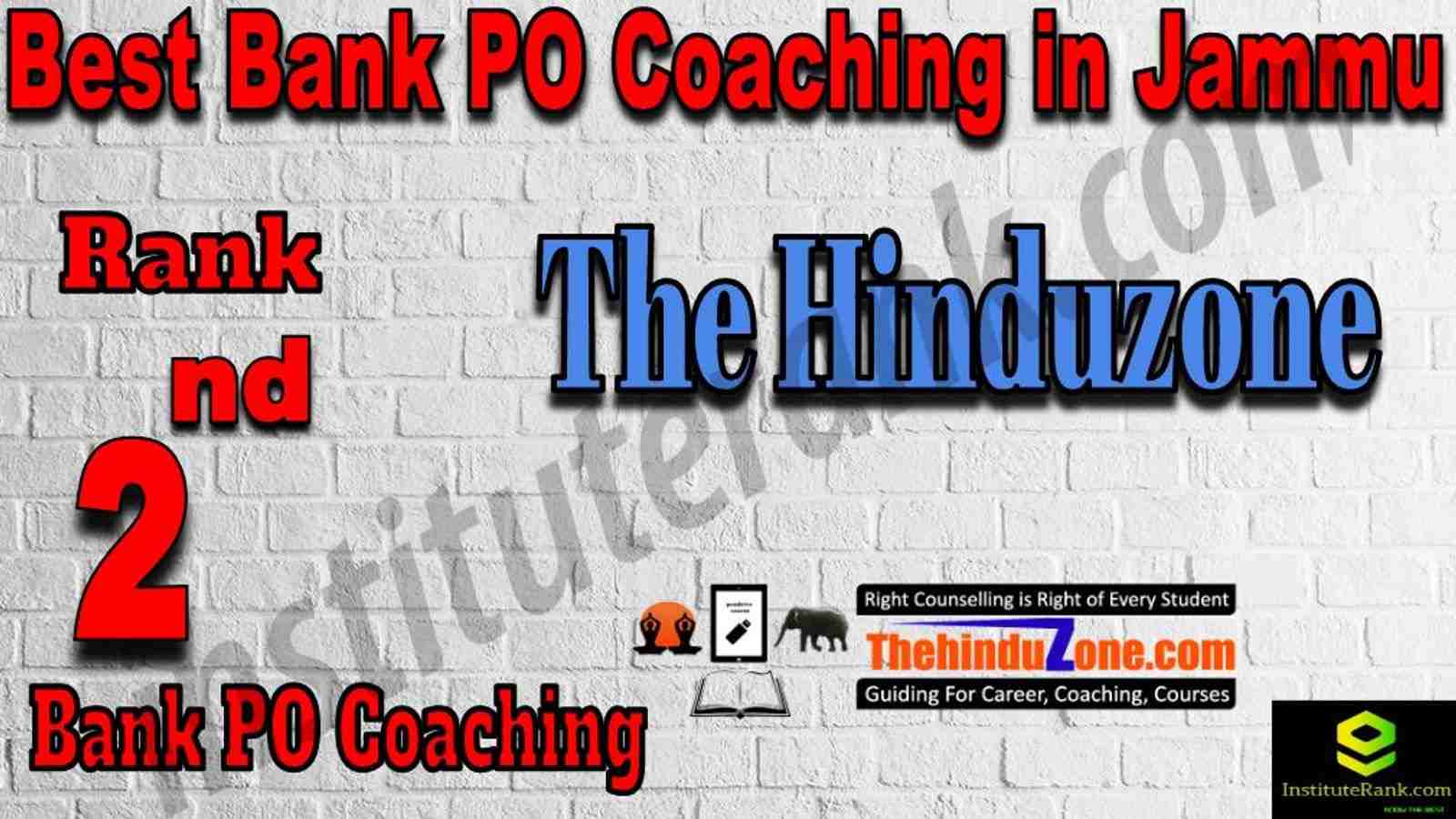 2nd Best Bank PO Coaching in Jammu