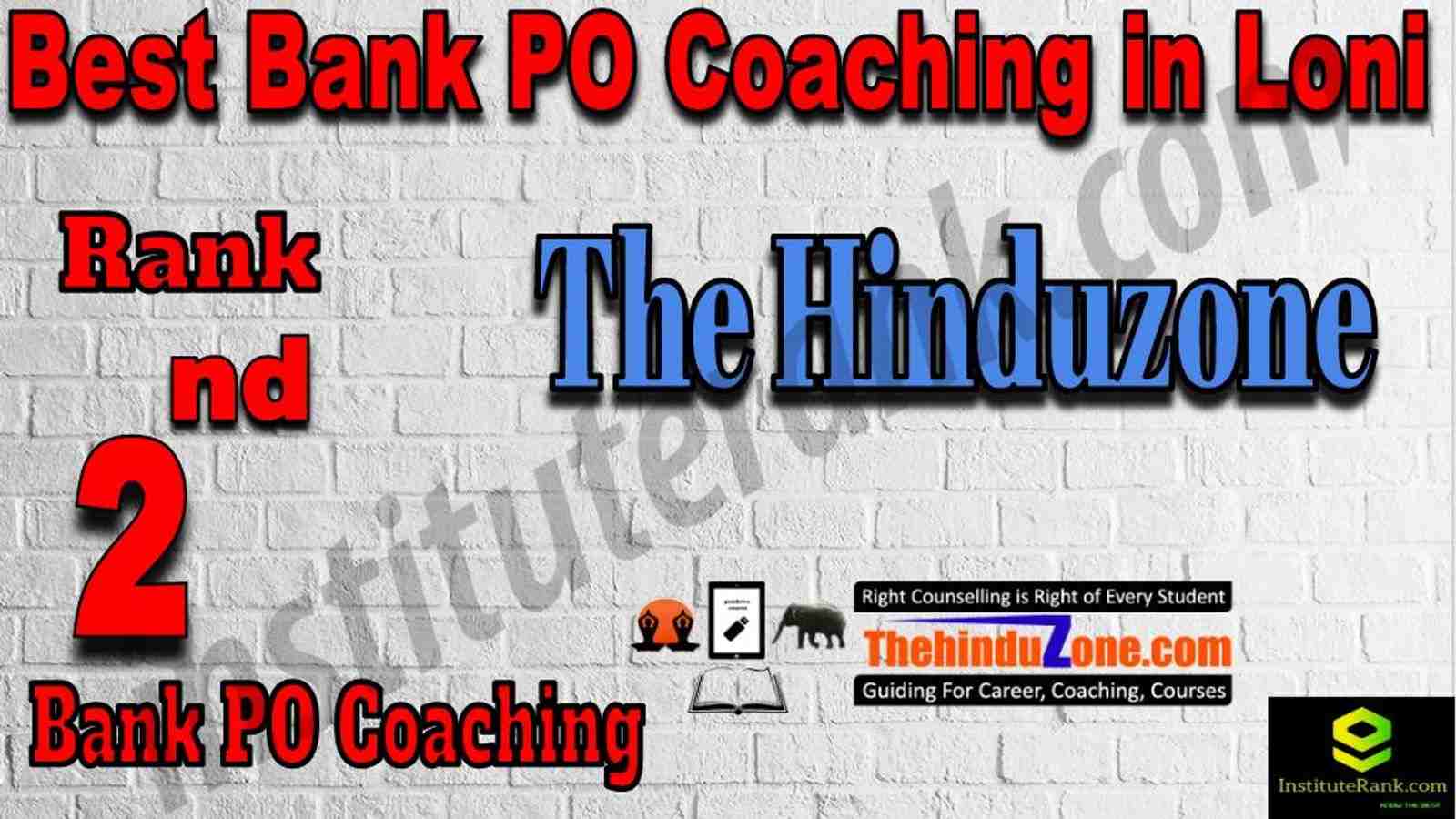 2nd Best Bank PO Coaching in Loni