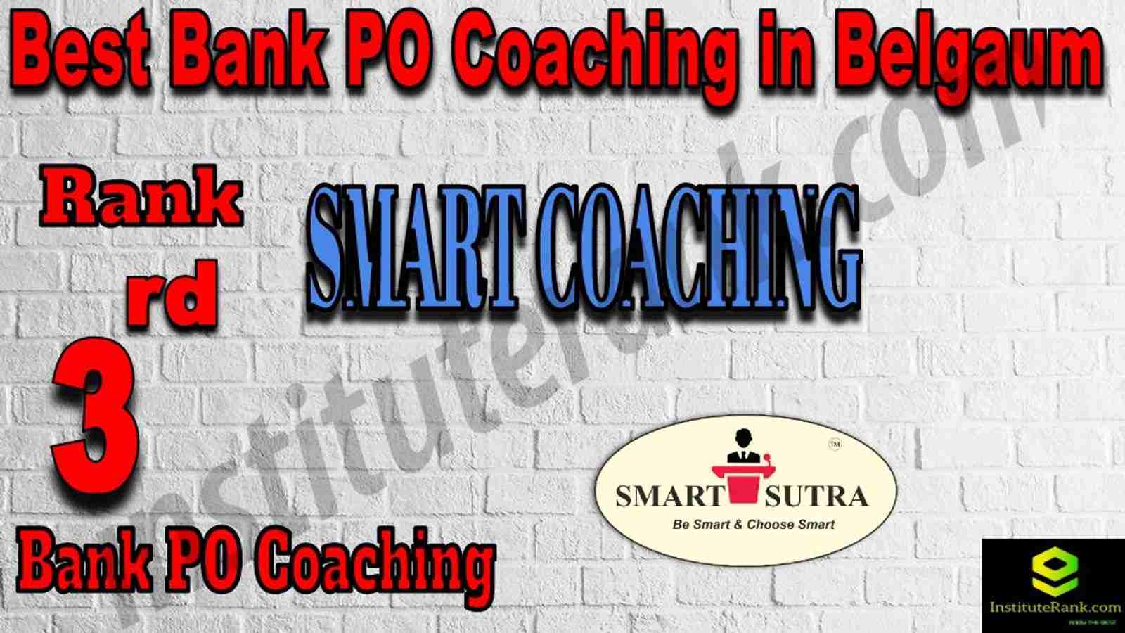 3rd Best Bank PO Coaching in Belgaum