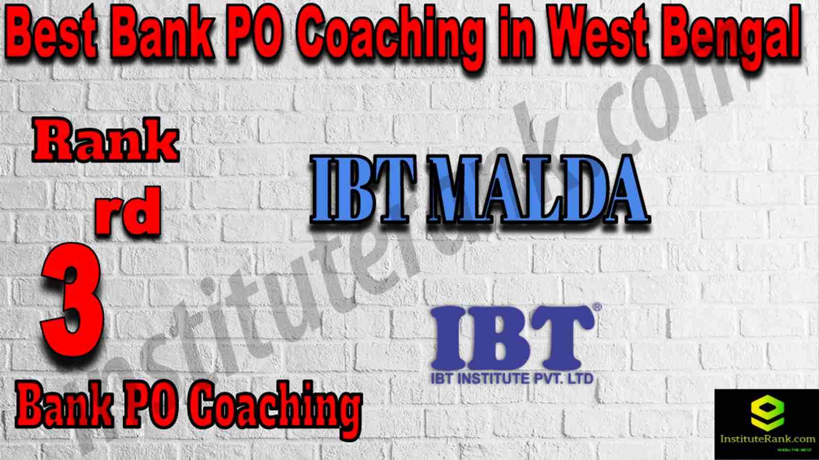 3rd Best Bank PO Coaching in West Bengal