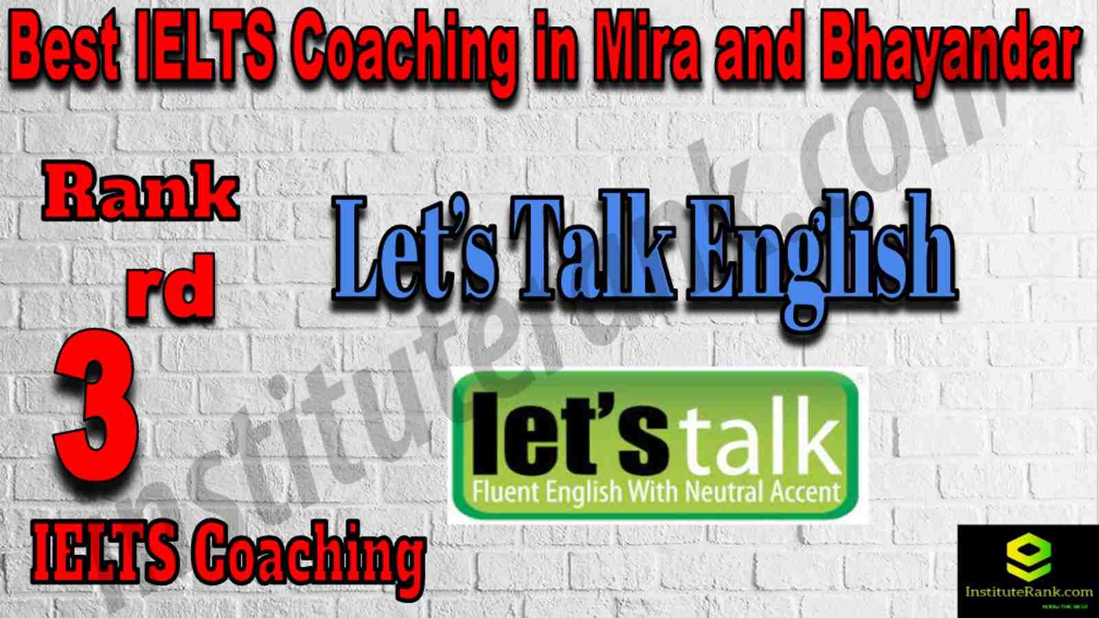 3rd Best IELTS Coaching in Mira and Bhayandar