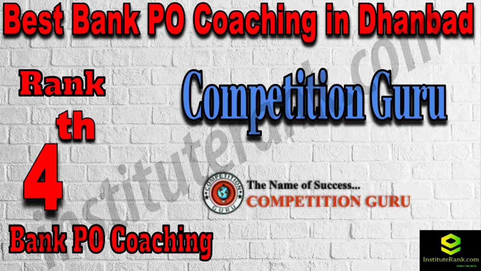 4th Best Bank PO Coaching in Dhanbad