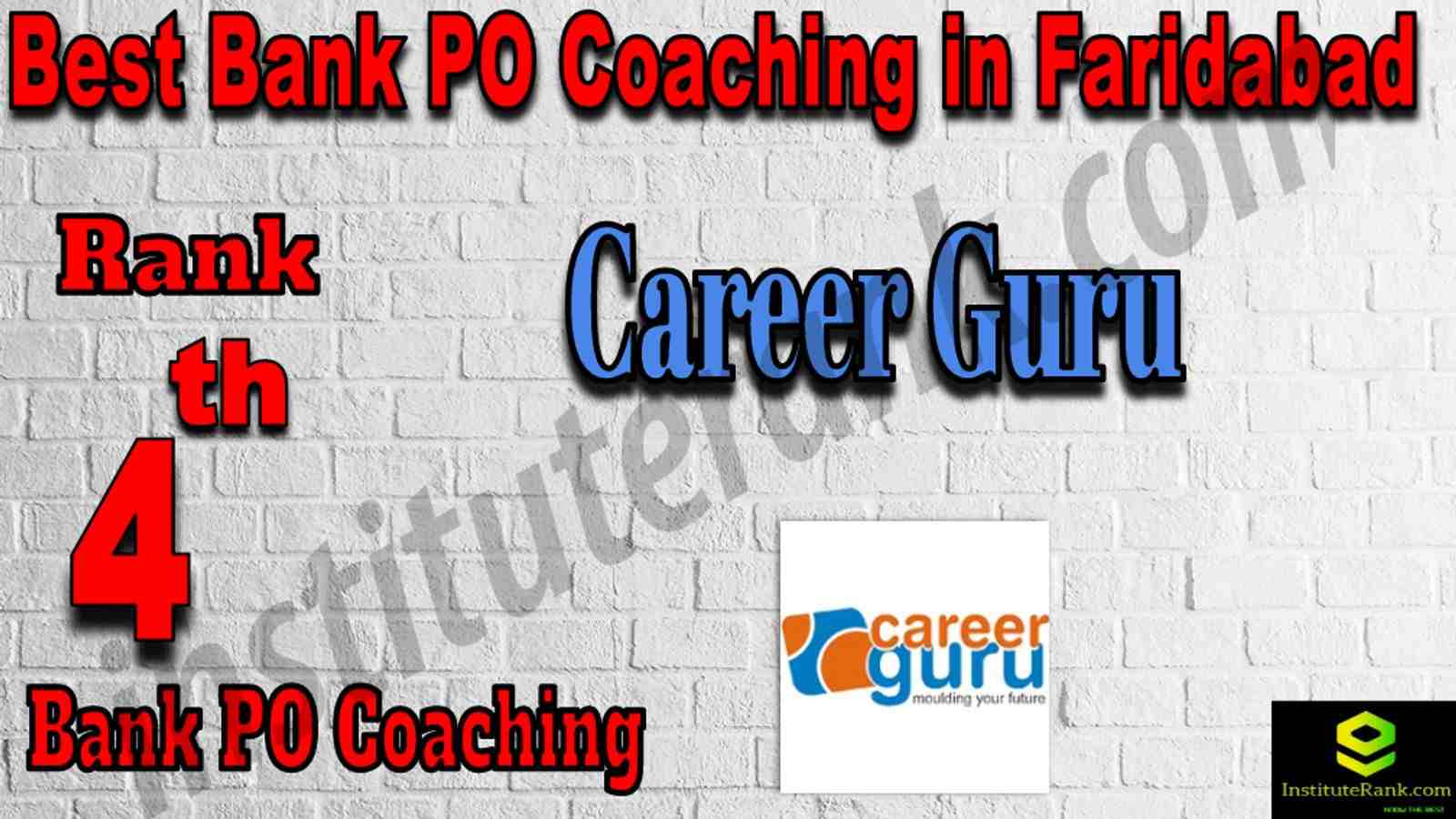4th Best Bank PO Coaching in Faridabad