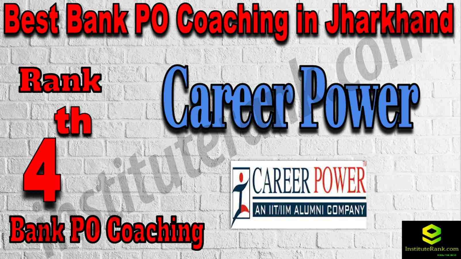 4th Best Bank PO Coaching in Jharkhand