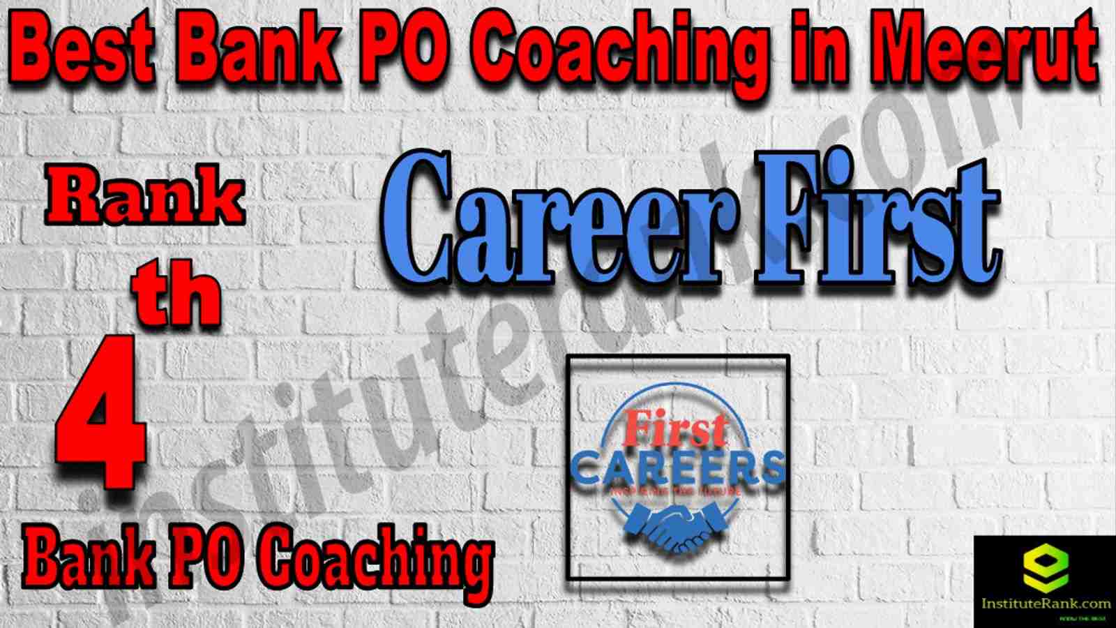 4th Best Bank PO Coaching in Meerut