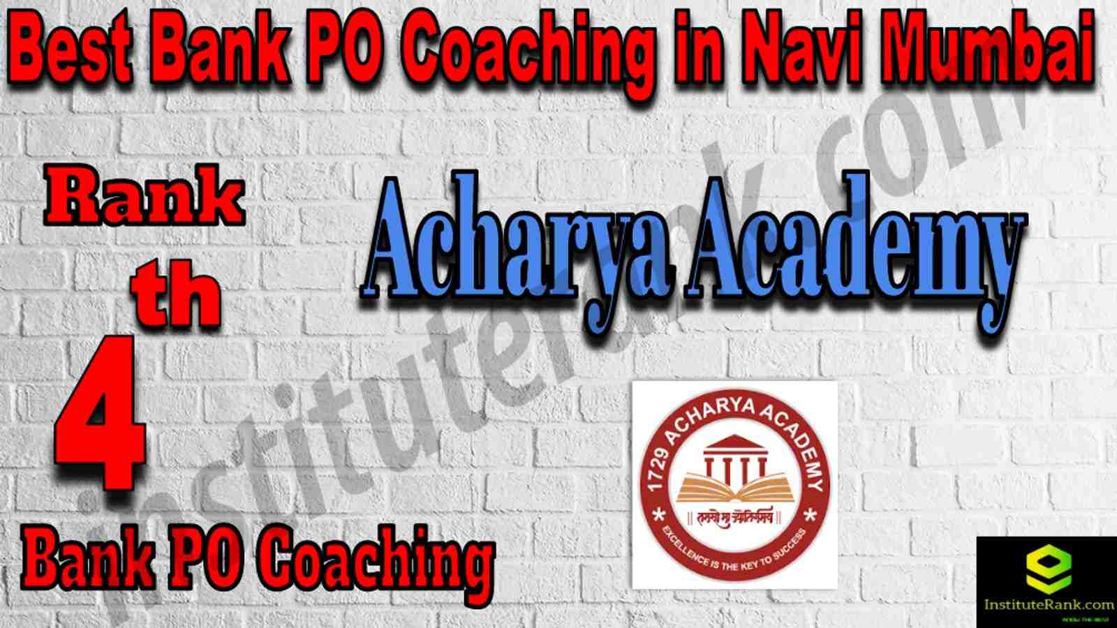 4th Best Bank PO Coaching in Navi Mumbai