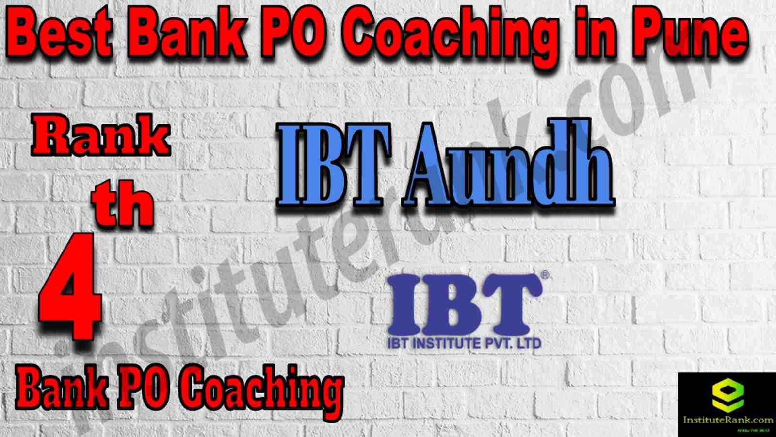 4th Best Bank PO Coaching in Pune 4th Best Bank PO Coaching in Pune