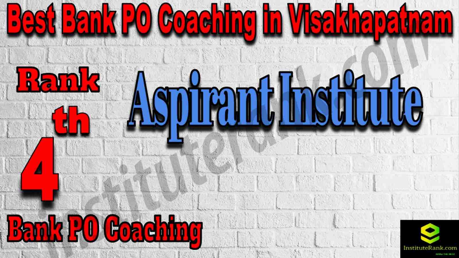 4th Best Bank PO Coaching in Visakhapatnam
