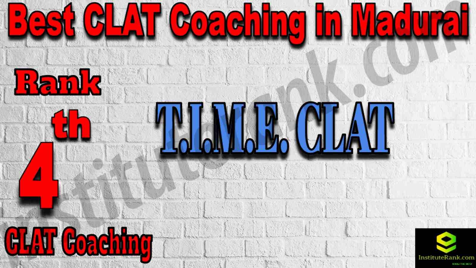 4th Best CALT Coaching in Madurai