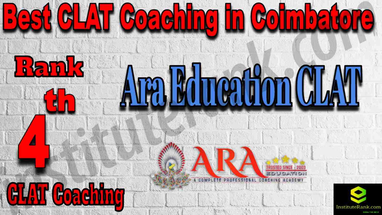 4th Best CLAT Coaching in Coimbatore