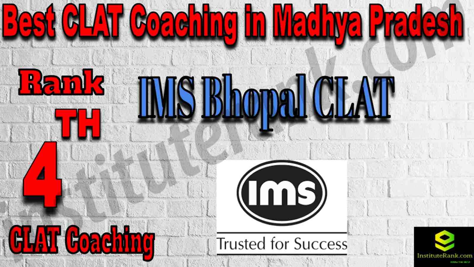 4th Best CLAT Coaching in Madhya Pradesh