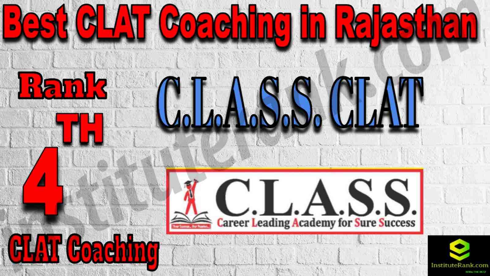 4th Best Clat Coaching in Rajasthan