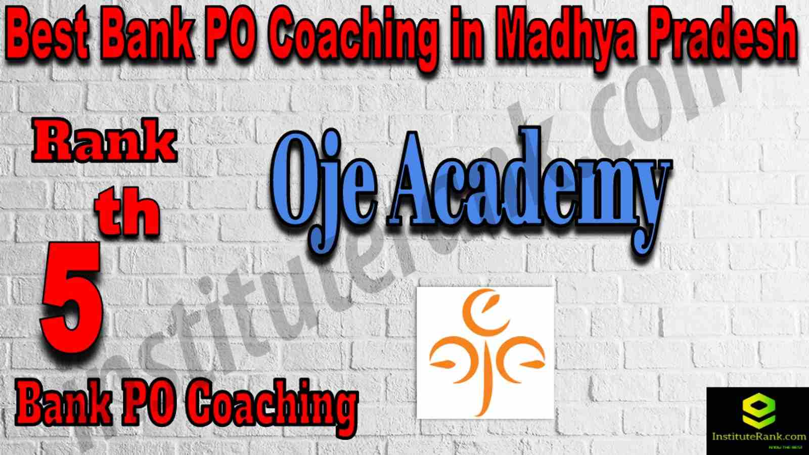 5th Best Bank PO Coaching in Madhya Pradesh