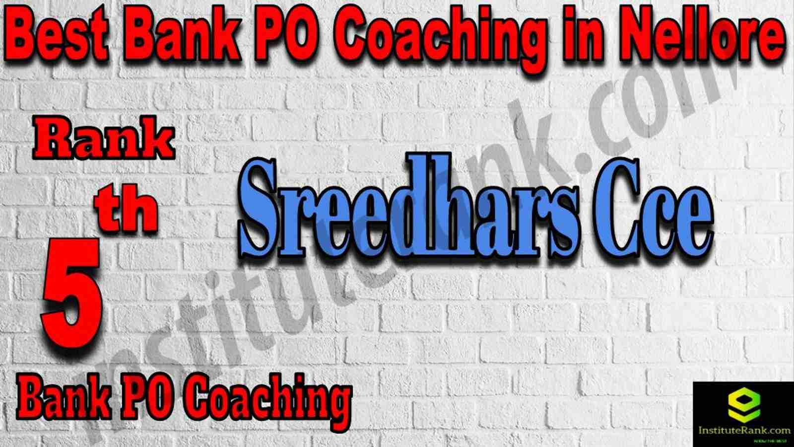 5th Best Bank PO Coaching in Nellore