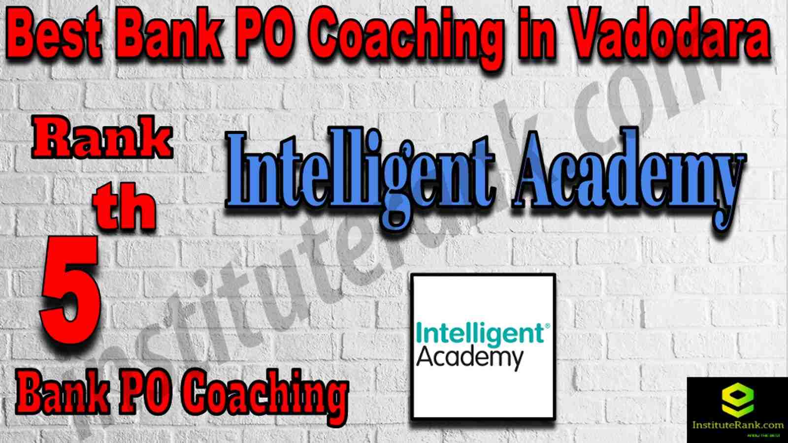5th Best Bank PO Coaching in Vadodara