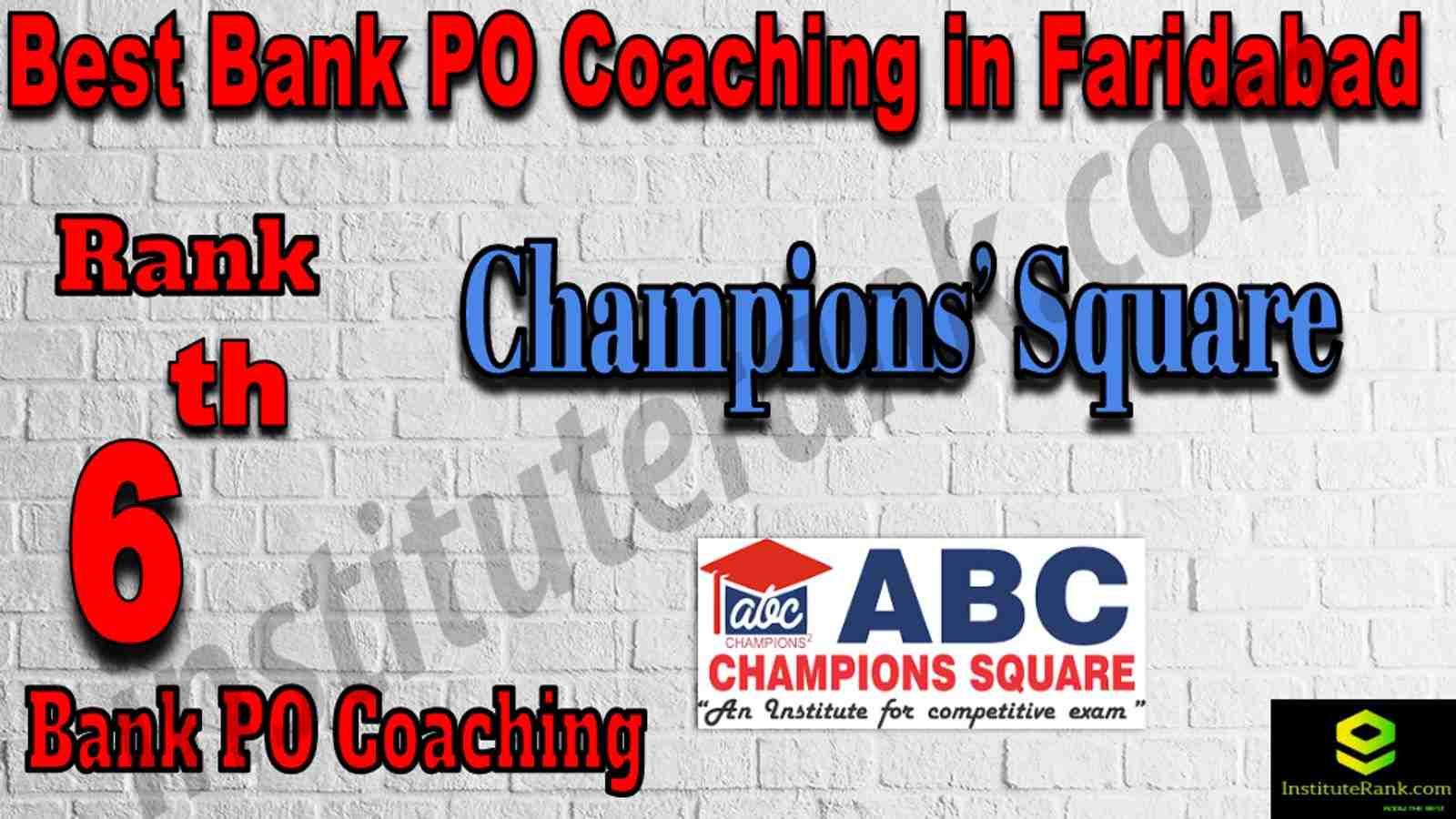 6th Best Bank PO Coaching in Faridabad