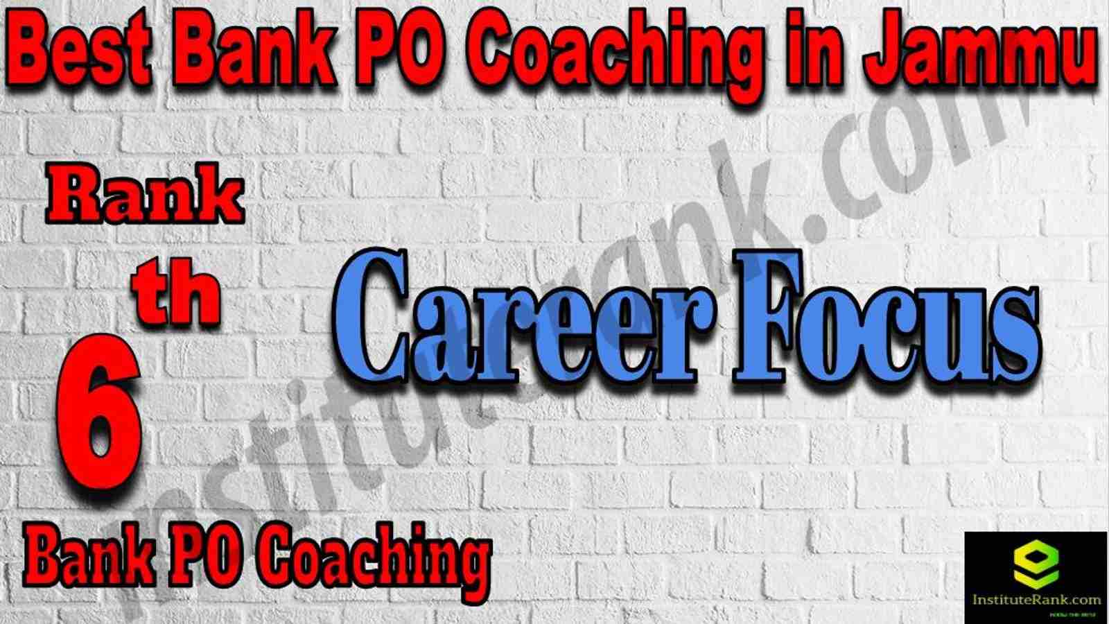 6th Best Bank PO Coaching in Jammu