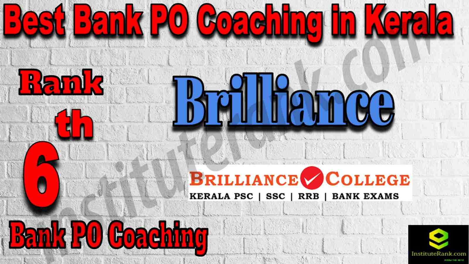 6th Best Bank PO Coaching in Kerala