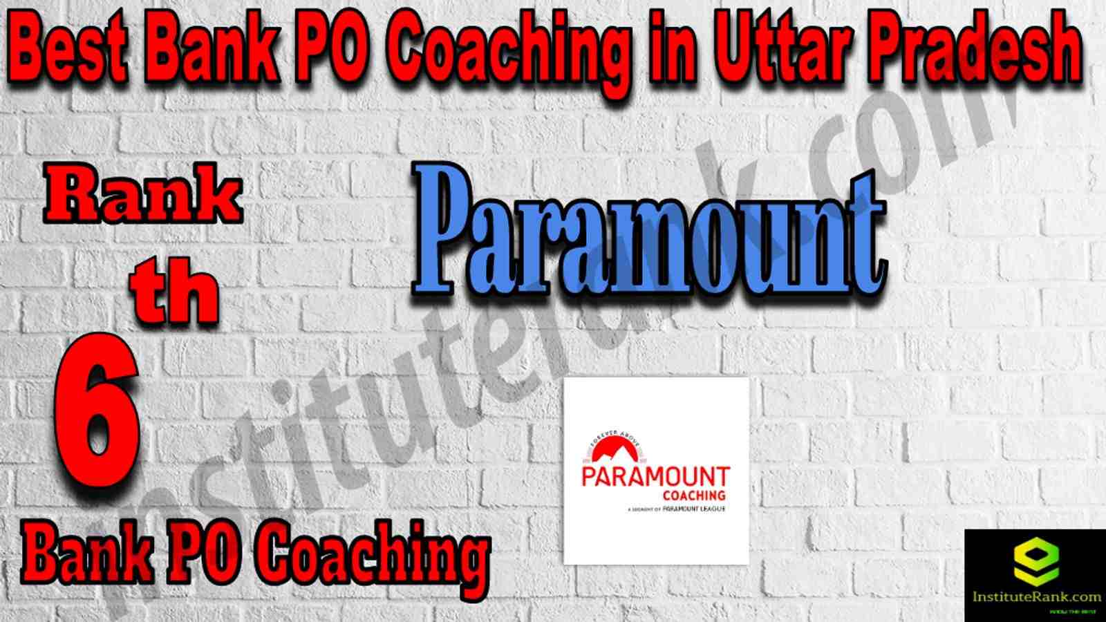 6th Best Bank PO Coaching in Uttar Pradesh