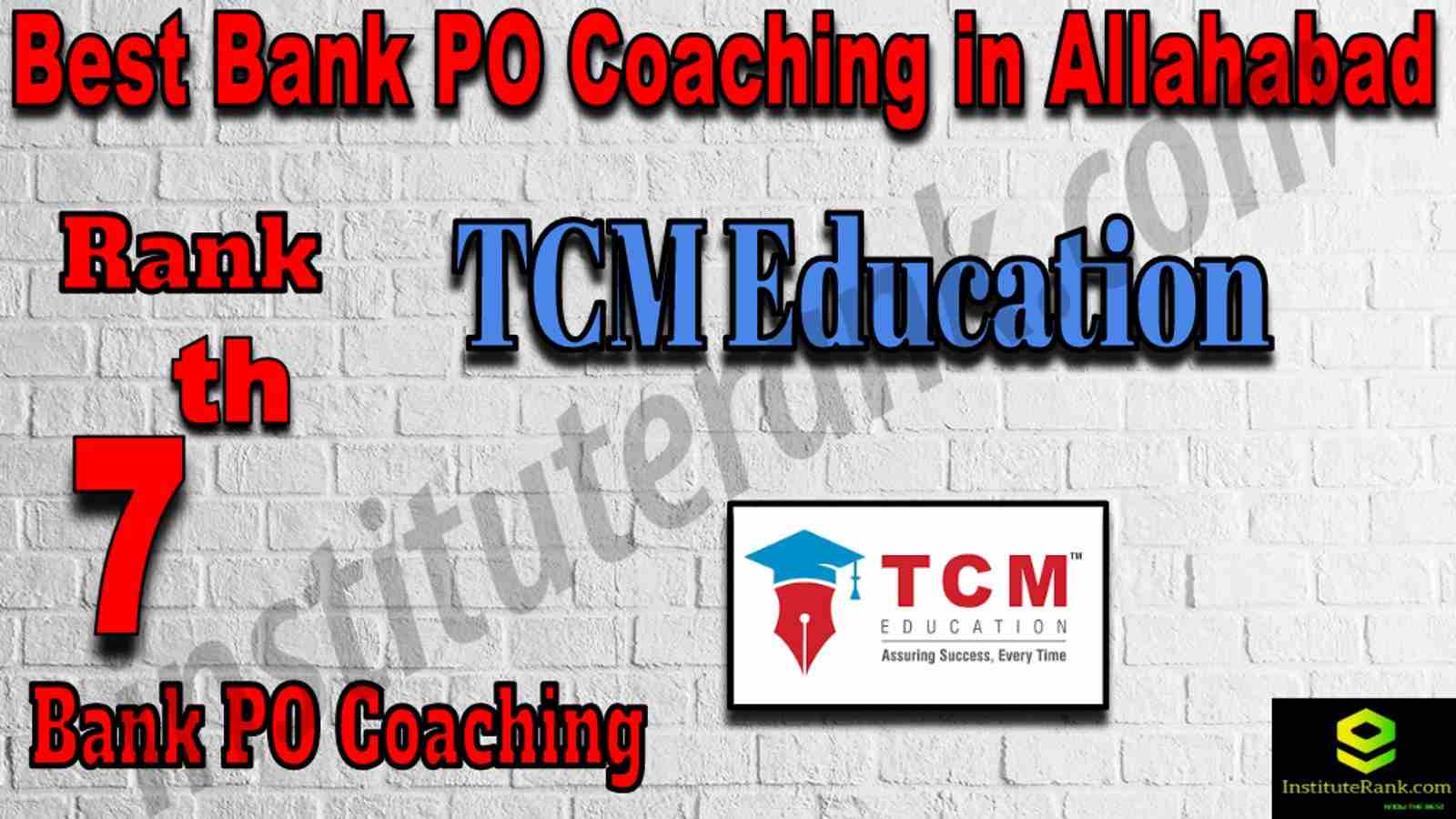 7th Best Bank PO Coaching in Allahabad