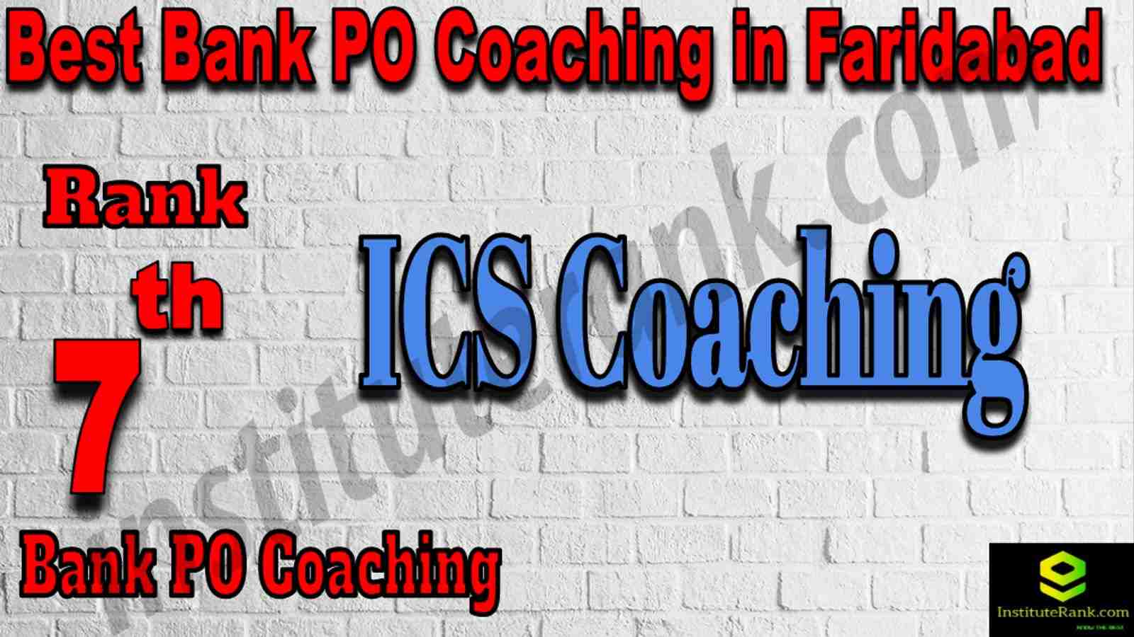 7th Best Bank PO Coaching in Faridabad
