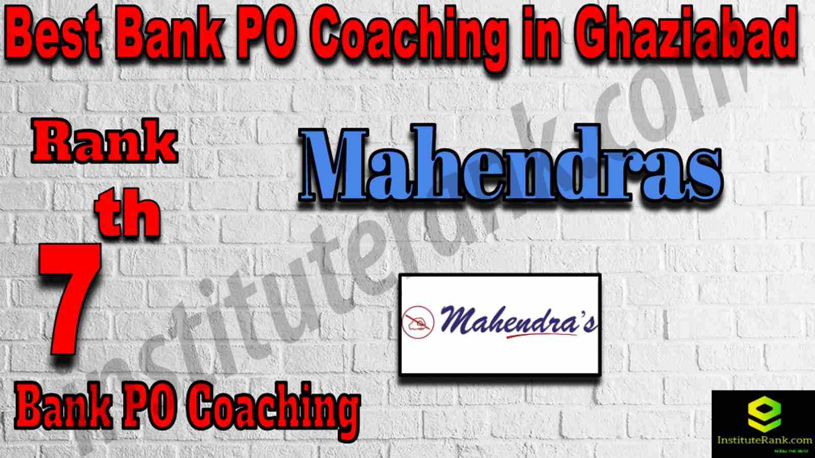 7th Best Bank PO Coaching in Ghaziabad