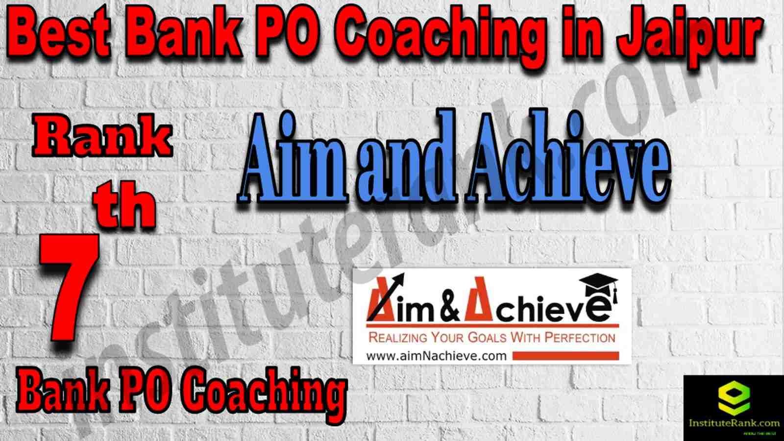 7th Best Bank PO Coaching in Jaipur