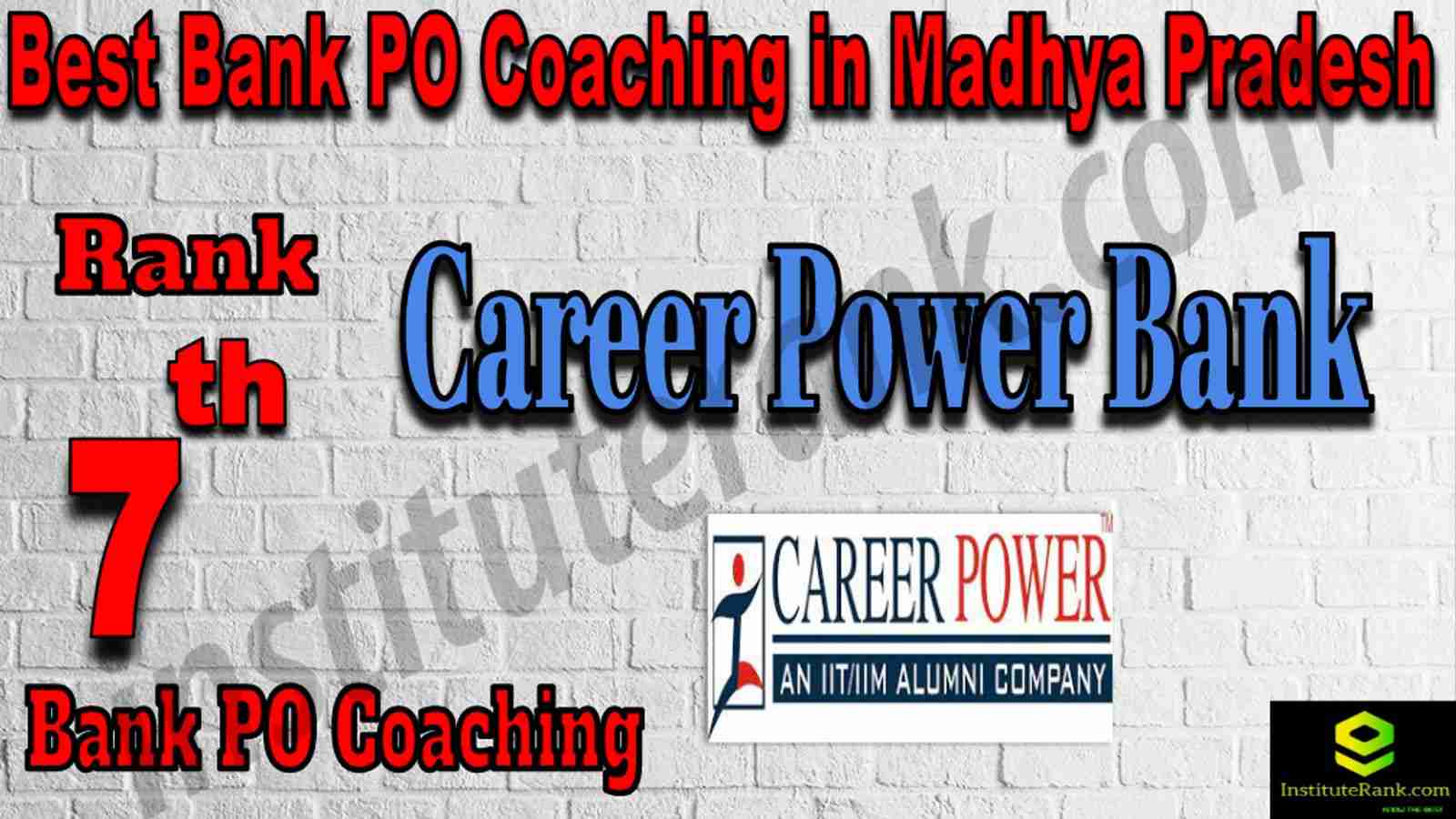7th Best Bank PO Coaching in Madhya Pradesh