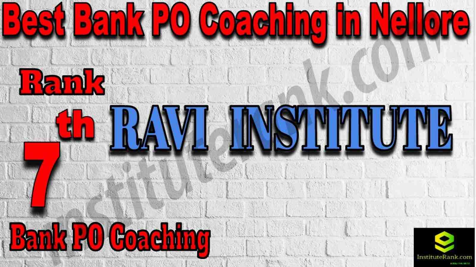 7th Best Bank PO Coaching in Nellore