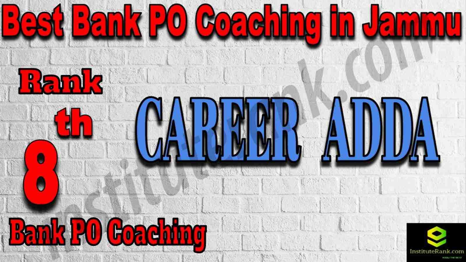 8th Best Bank PO Coaching in Jammu