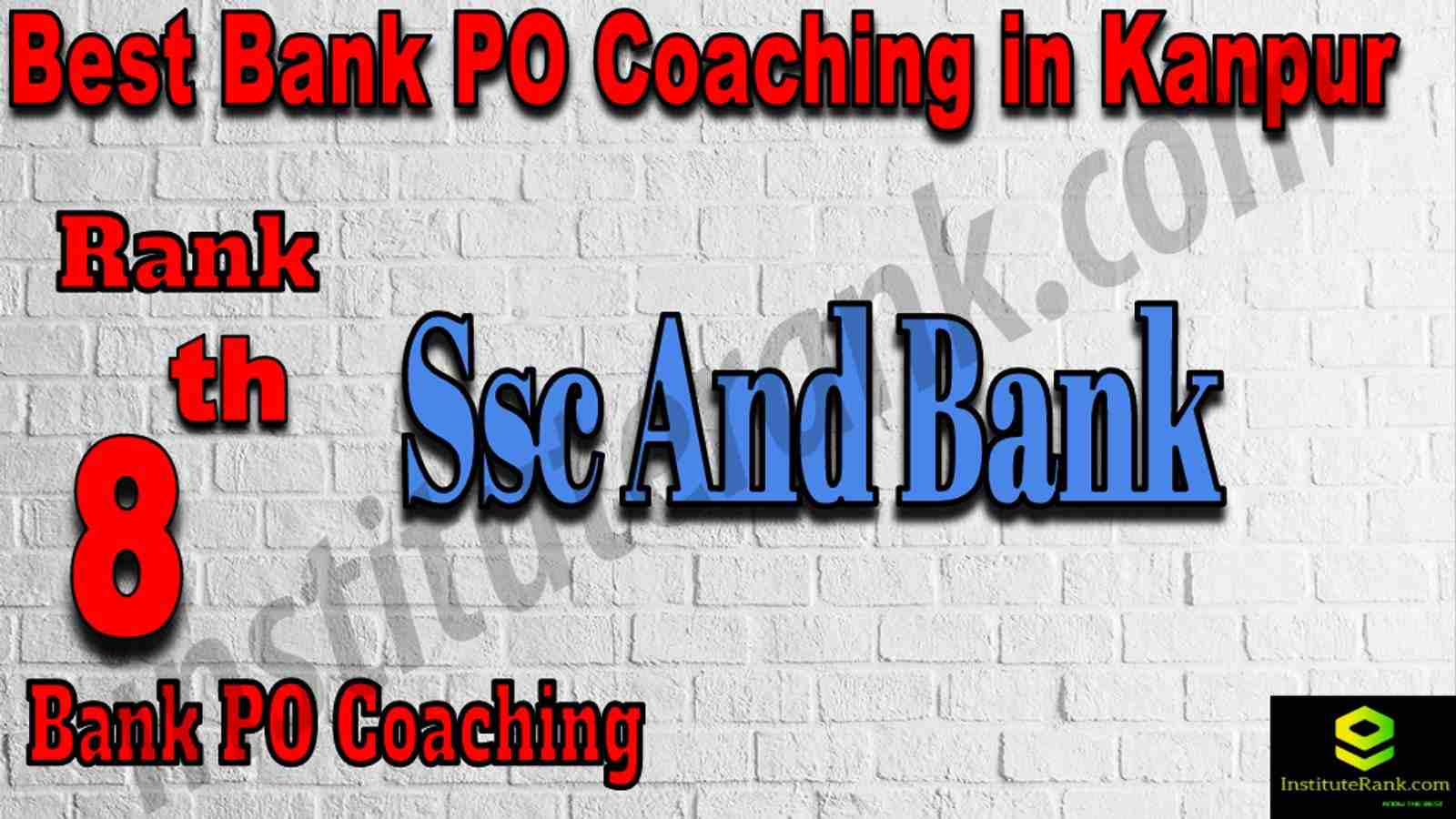 8th Best Bank PO Coaching in Kanpur
