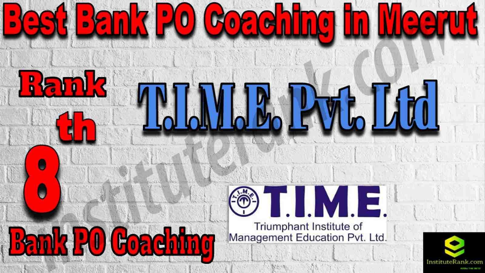 8th Best Bank PO Coaching in Meerut