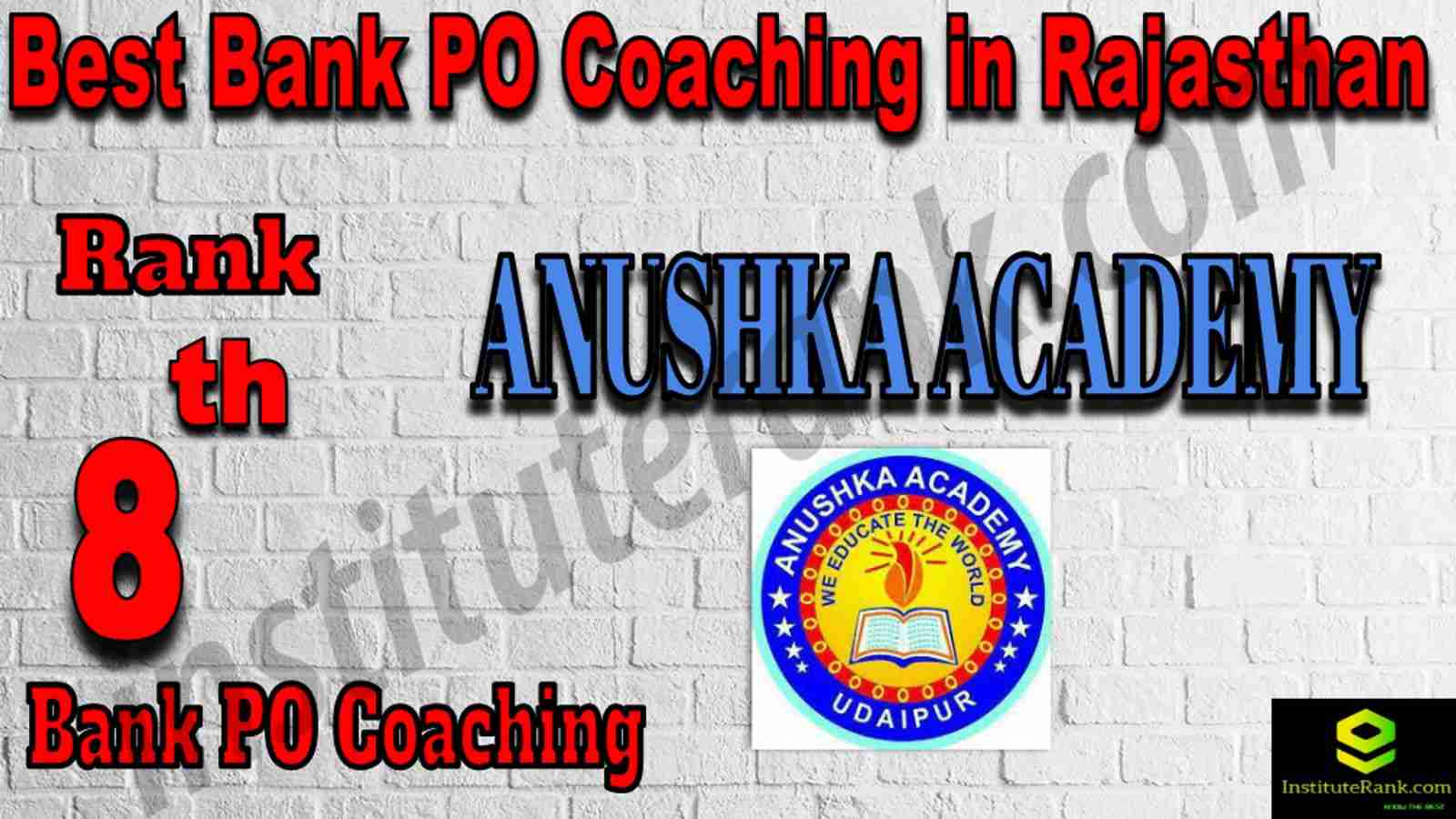 8th Best Bank PO Coaching in Rajasthan
