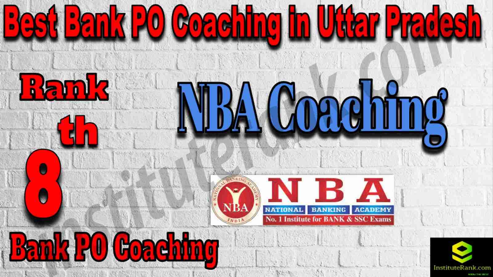 8th Best Bank PO Coaching in Uttar Pradesh