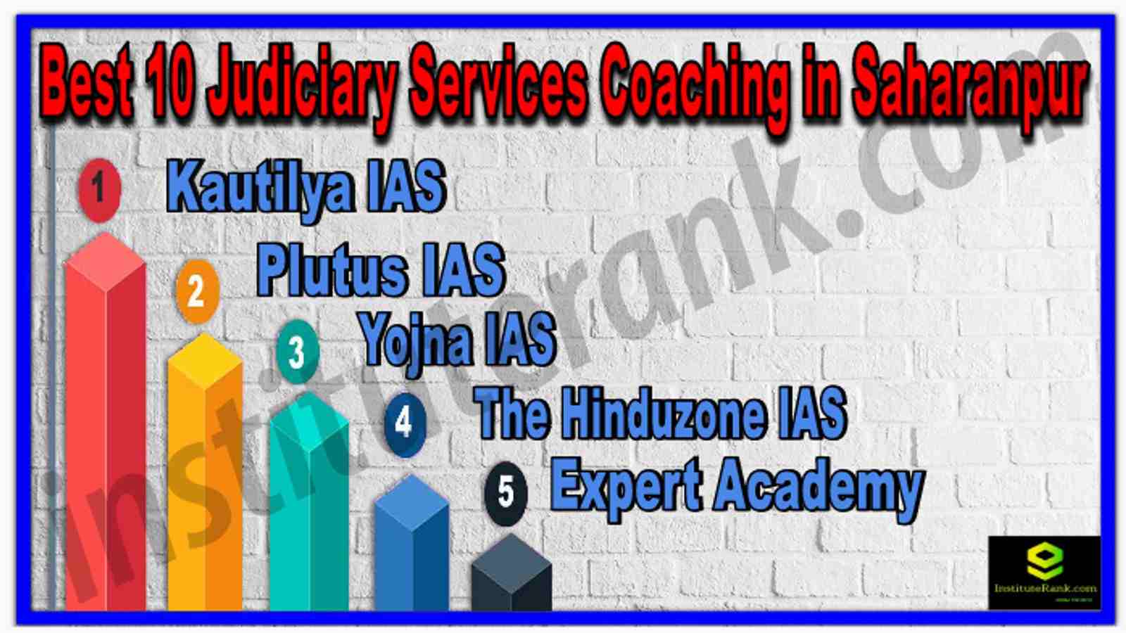 Best 10 Judiciary Services Coaching in Saharanpur