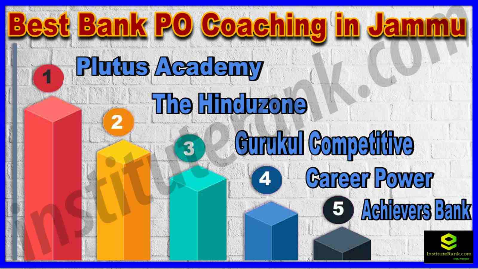 Best Bank PO Coaching in Jammu
