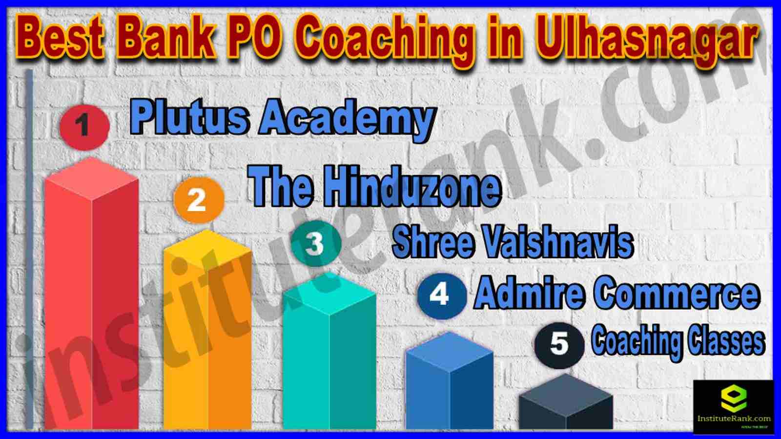 Best Bank PO Coaching in Ulhasnagar