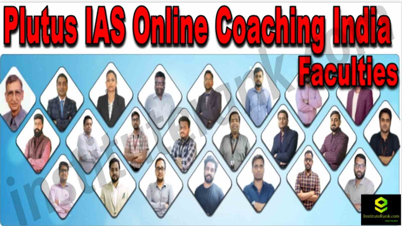 Plutus IAS Online Coaching India Reviews Faculties
