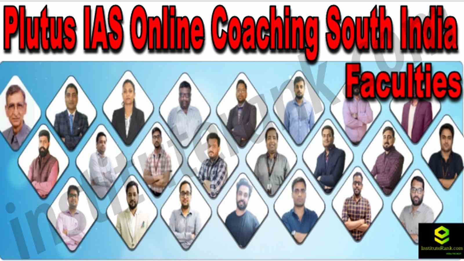 Plutus IAS Online Coaching South India Reviews Faculties