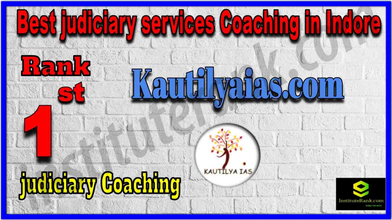 Rank 1 Best Judiciary Services coaching in Indore