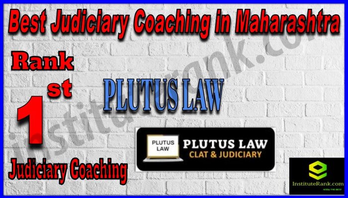 Rank 1. Plutus IAS Best Judiciary Services Coaching in Maharashtra