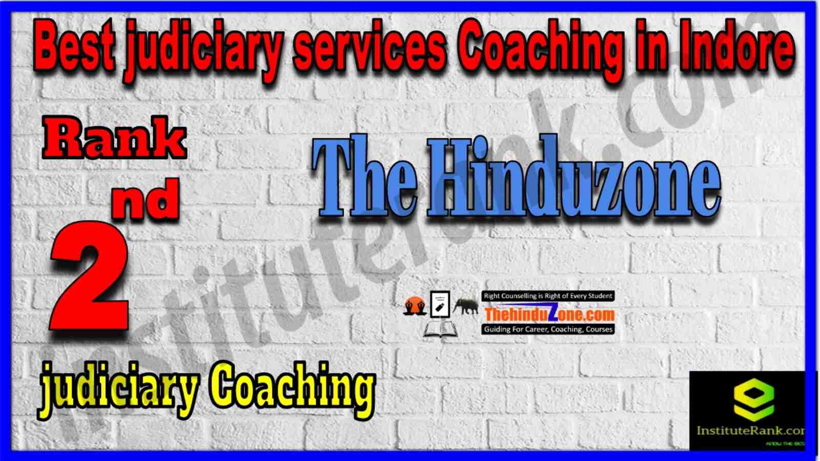 Rank 2 Best Judiciary Services coaching in Indore