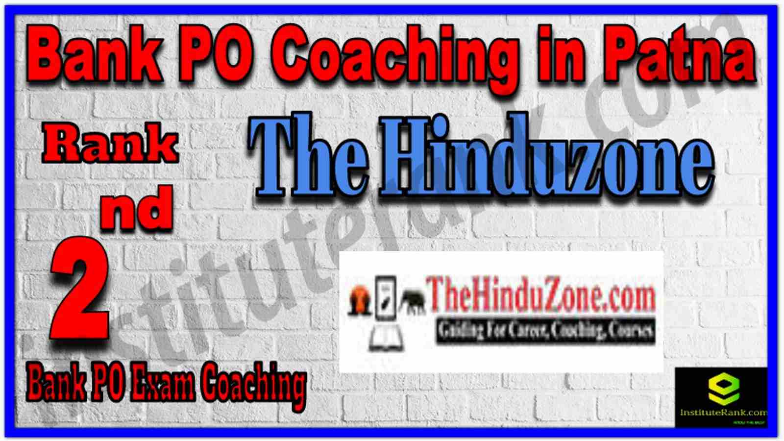 Rank 2nd Best Bank PO Coaching in Patna
