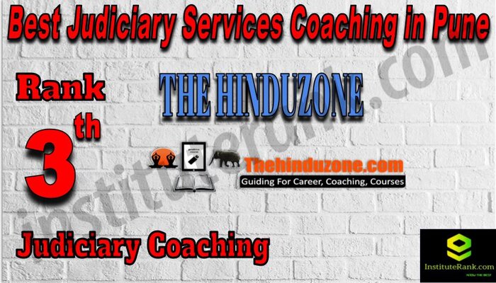 Rank 3. The Hinduzone IAS Best Judiciary Services Coaching in Pune