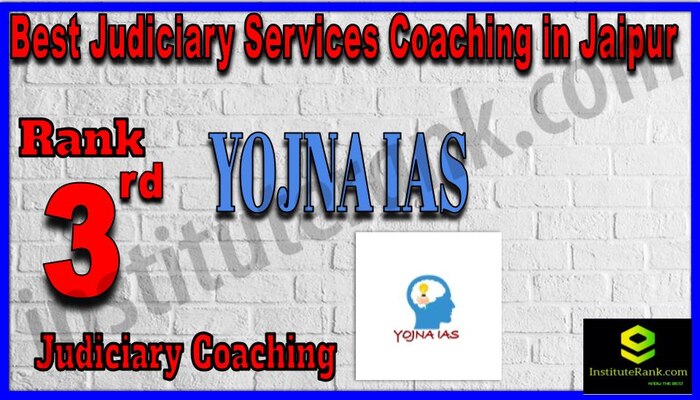 Rank 3. Yojna IAS Best Judiciary Services Coaching in Jaipur