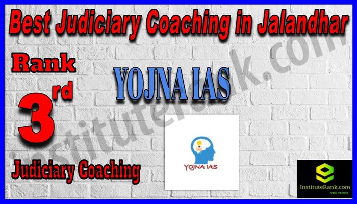 Rank 3. Yojna IAS Best Judiciary Services Coaching in Jalandhar