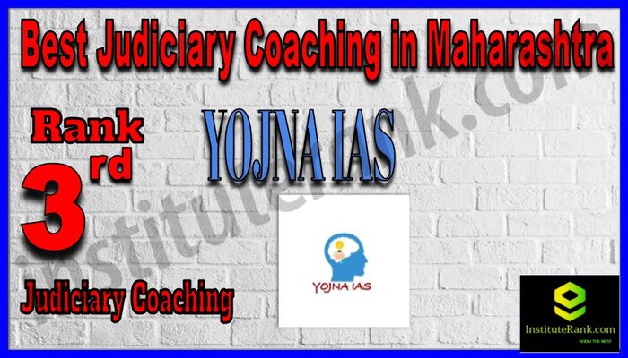 Rank 3. Yojna IAS Best Judiciary Services Coaching in Maharashtra